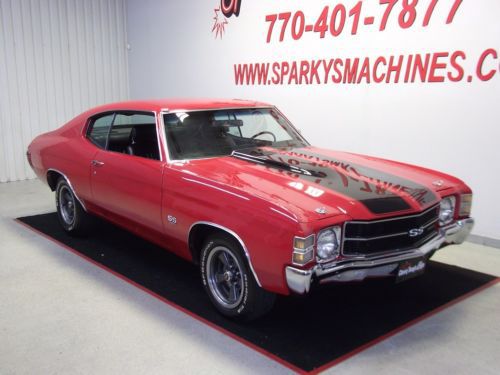 1971 chevrolet chevelle ss tribute