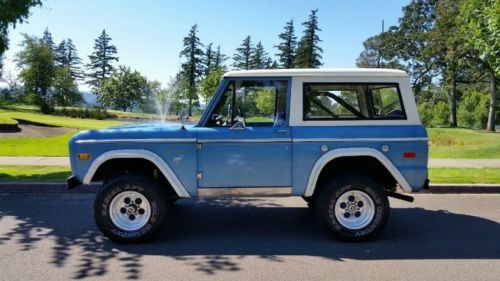 1974 ford bronco explorer 4x4 302 v8 rare automatic low reserve