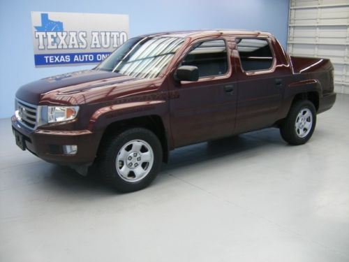 We finance!!! 2012 honda ridgeline rt 4x4 crew cab auto 25k miles tow texas auto