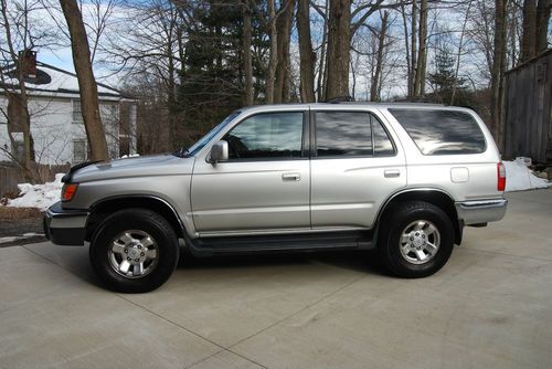 2000 toyota 4runner sr5 sport utility 4-door 3.4l sunroof, one owner