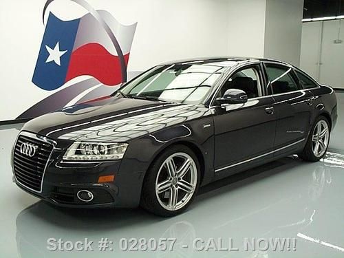 2011 audi a6 quattro prem plus s-line awd sunroof nav! texas direct auto