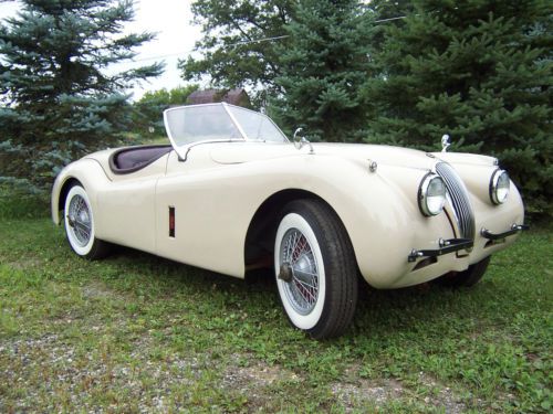 1954 jaguar xk120m s675943 open roadster matching numbers