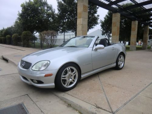Rare 2002 slk 32 amg..1 owner texas car.only 28k miles.nice