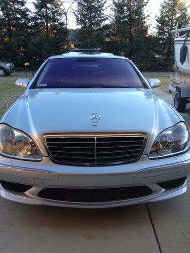 Mercedes-benz 2004 s500 amg in mint condition/low miles!