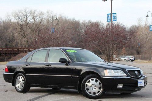 04 acura rl 3.5l vtec v6 automatc 1-owner accident free sunroof navigation