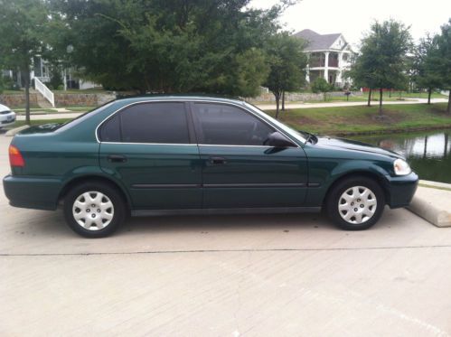 1999 honda civic lx  143k miles excellent condition hands free phone texas car