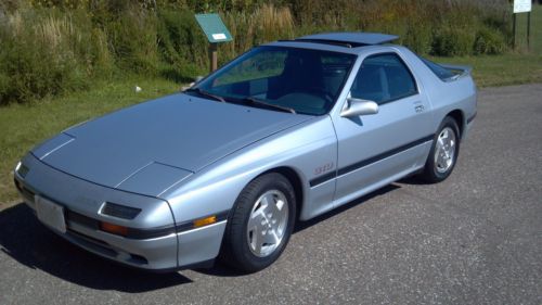 1988 mazda rx-7 gtu coupe 2-door, 1.3l rotary motor, 24,000 miles, no rust