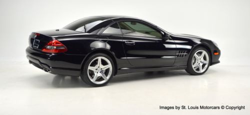 2009 Mercedes-Benz SL550 Roadster Black Stone 17.9K Miles!, image 4