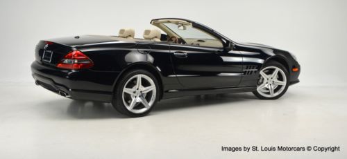 2009 Mercedes-Benz SL550 Roadster Black Stone 17.9K Miles!, image 5