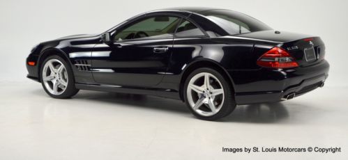 2009 Mercedes-Benz SL550 Roadster Black Stone 17.9K Miles!, image 7