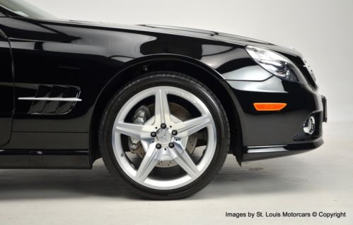 2009 Mercedes-Benz SL550 Roadster Black Stone 17.9K Miles!, image 11