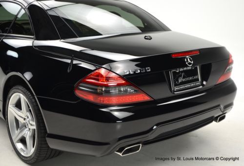 2009 Mercedes-Benz SL550 Roadster Black Stone 17.9K Miles!, image 16