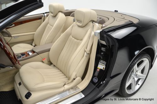 2009 Mercedes-Benz SL550 Roadster Black Stone 17.9K Miles!, image 25
