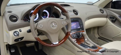 2009 Mercedes-Benz SL550 Roadster Black Stone 17.9K Miles!, image 27
