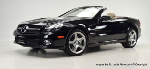 2009 Mercedes-Benz SL550 Roadster Black Stone 17.9K Miles!, image 30