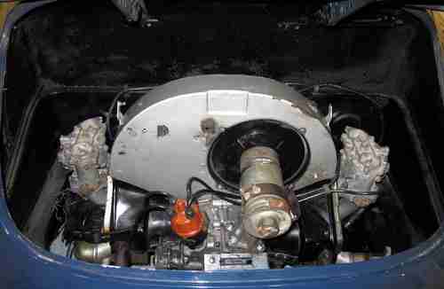 356C KARMANN COUPE CALIFORNIA CAR NICE COLOR COMBO SOME RUST FOR RESTORATION 65, image 20