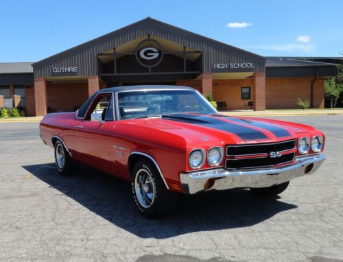 1970 chevrolet el camino ss 396 12 bolt posi th 400 highway cruiser guthrie ok