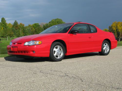 2001 chevrolet monte carlo ss coupe 2-door 3.8l