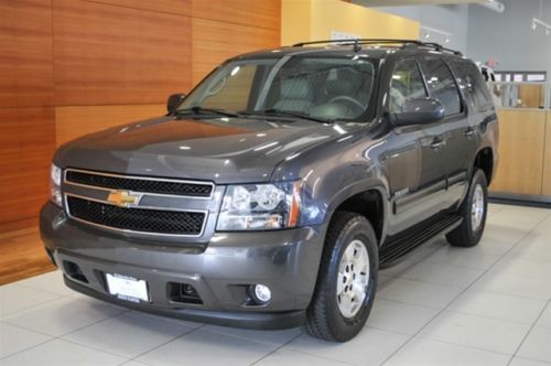 Used tahoe lt with leather bucket seats hd trailer comfort remote start