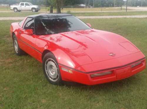 1986 corvette red hot sweetie