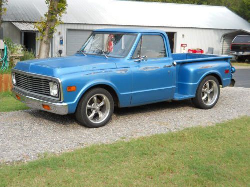 1971 chevy short step 0 rust 2 owner patina shop truck no reserve hot street rod