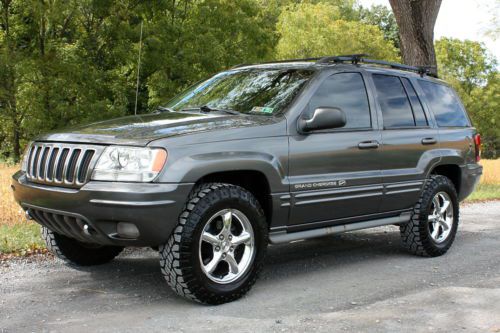 2002 jeep grand cherokee overland v8 4x4 nav sunroof heated leather *no reserve*