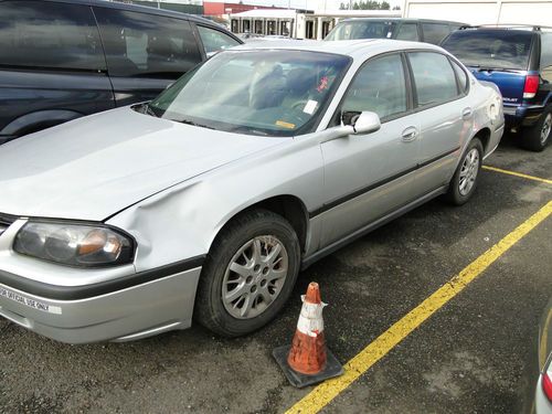 2003 chevrolet impala 4 door sedan ~ salvage title