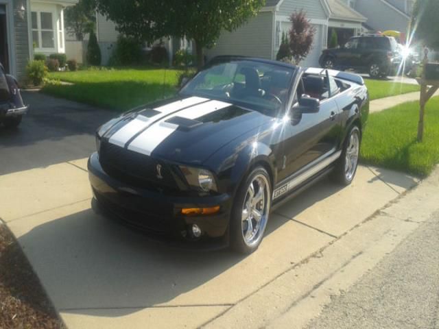 Ford: mustang shelby gt500 convertible 2-door