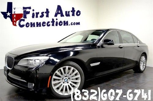 2010 bmw 750li loaded navi blind spot hud htd/cooled free shipping!!