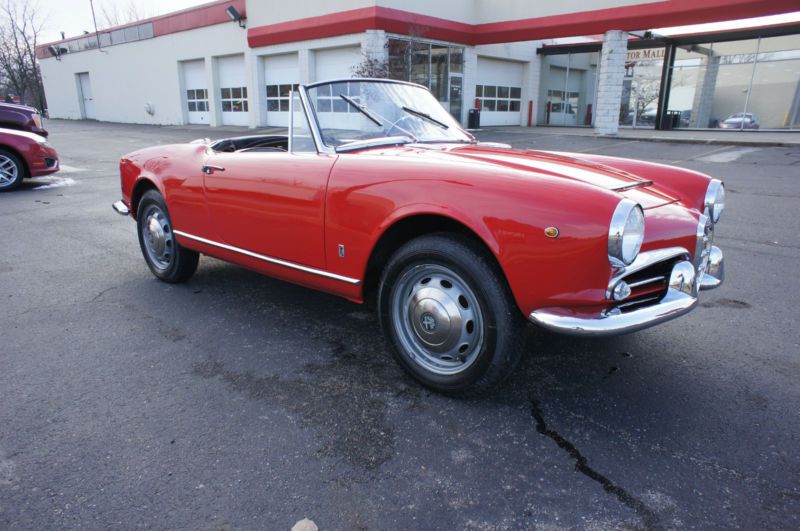 1965 alfa romeo spider giulia spider