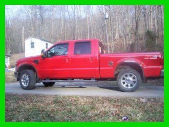 2010 ford f250 super duty crew cab truck turbo diesel 6.4l v8 32v 4wd sunroof