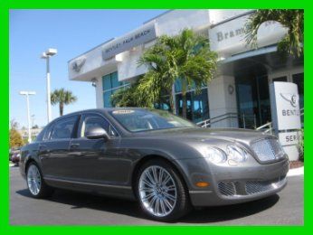 10 granite w12 twin-turbo awd sedan *20 in sport alloy wheels *navigation *fl