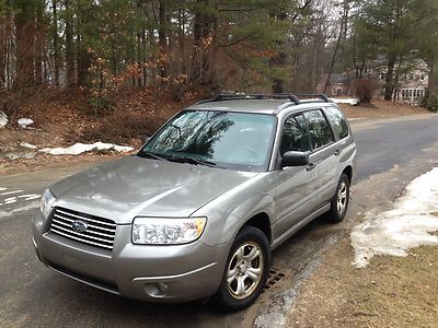 2004 subaru forester 2.5x-4cyl gets nr.27mpg-best all whl. drive-winter wagon!