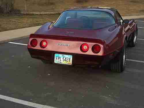 1981 CORVETTE, image 12