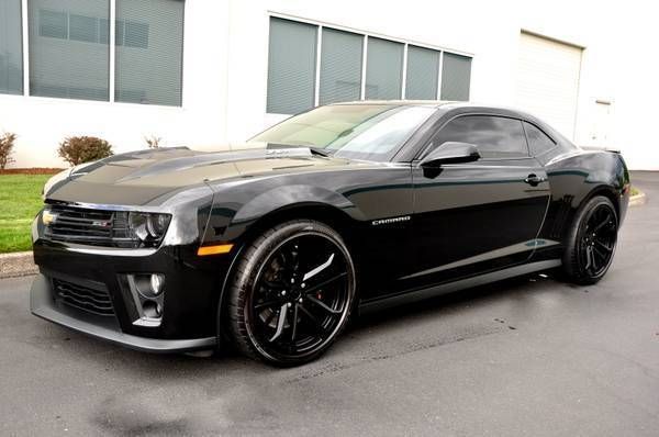 2013 chevrolet camaro black