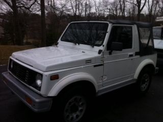 1987 suzuki samurai looks &amp; runs good low reserve