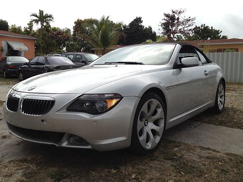 2004 bmw 645ci base convertible 2-door 4.4l