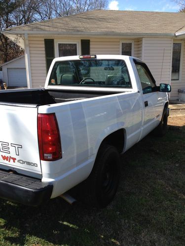 1998 chevrolet c1500 wt standard cab pickup 2-door 4.3l