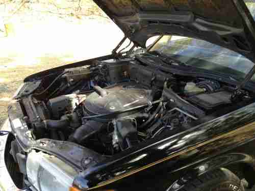 1988 Mercedes Benz 300 SEL S Class Black, image 14