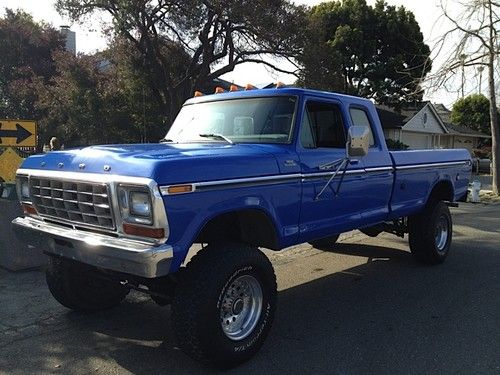 1979 ford f-350 4x4 supercab 75k original miles