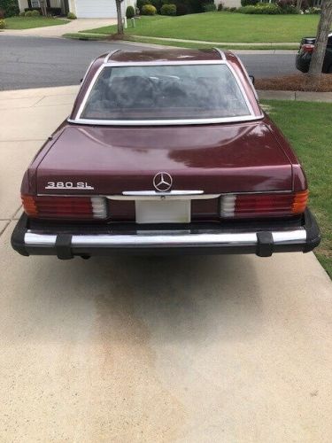 1985 Mercedes-Benz 300-Series 380 SL 2dr Convertible, US $1,000.00, image 7