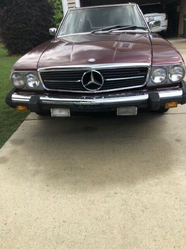 1985 Mercedes-Benz 300-Series 380 SL 2dr Convertible, US $1,000.00, image 8