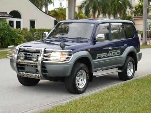 1997 toyota land cruiser tx 4wd turbo diesel 3ed row only 95k miles jdm