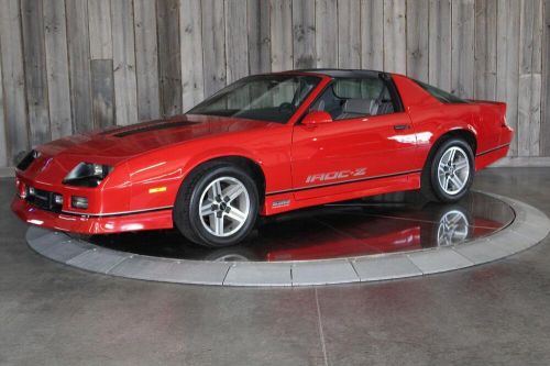 1987 Chevrolet Camaro ONLY 8740 Miles SURVIVOR T-tops AC Auto Loaded, US $46,995.00, image 40