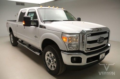 2013 srw lariat crew 4x4 fx4 navigation sunroof leather 20s aluminum v8 diesel