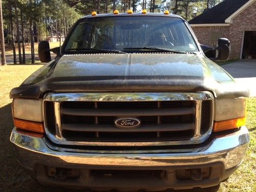 Lwb gooseneck hitch super duty automatic a/c power windows power locks green
