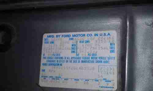 1986 ford bronco, auto, 6 cyl, sunroof, image 5