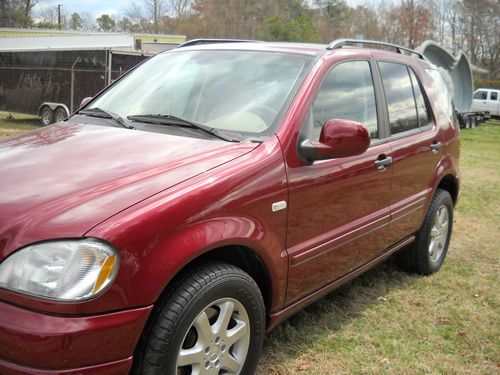 2001 mercedes-benz ml430 base sport utility 4-door 4.3l