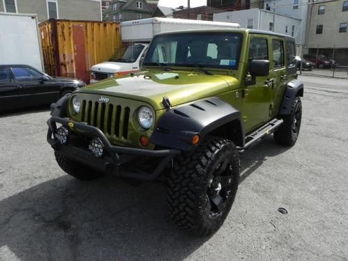2008 jeep wrangler unlimited sport utility 4d / with mods/ 19k miles