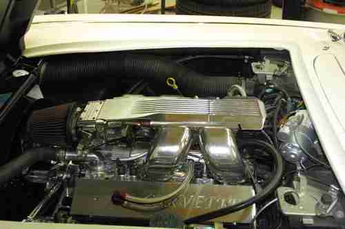 1960 corvette, both tops, erwin white / w gray inserts,.zz430, 4 speed, US $64,000.00, image 8